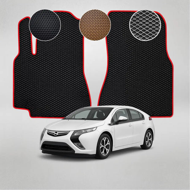 EVA grindų kilimėliai, skirti „Opel Ampera“ pirmosios kartos „Liftback“ (2011–2016 m.) automobiliui