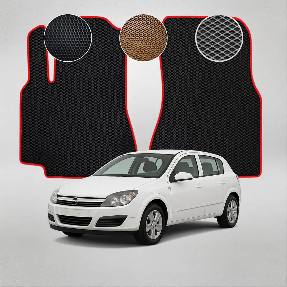 EVA grindų kilimėliai, skirti „Opel Astra“ antros kartos hečbekui (1998–2009 m.)