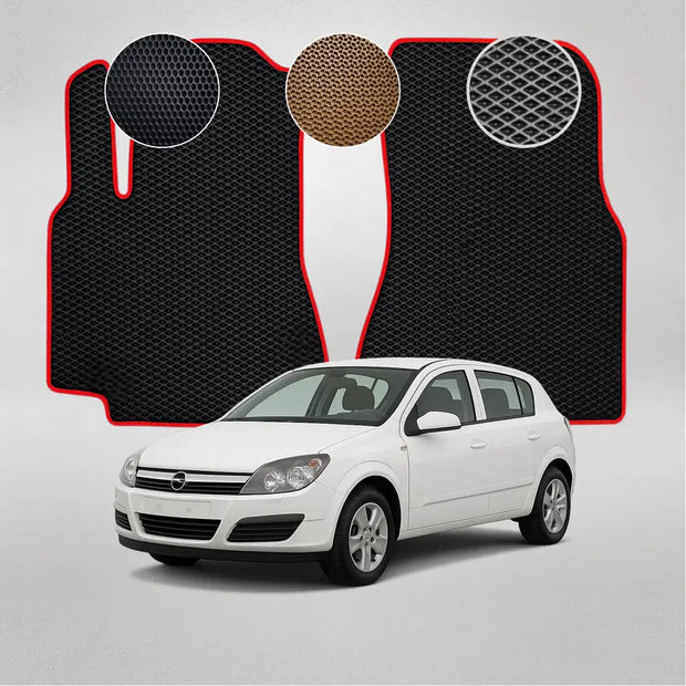 EVA grindų kilimėliai, skirti „Opel Astra“ antros kartos hečbekui (1998–2009 m.)