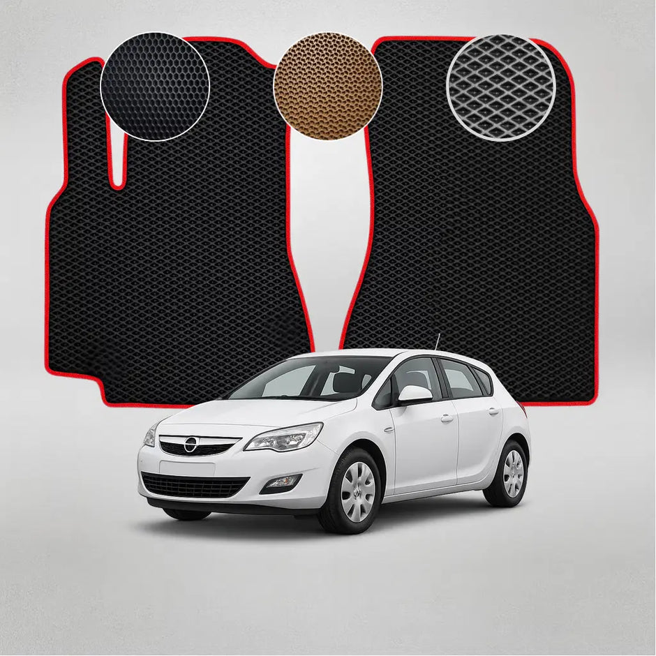 EVA grindų kilimėliai, skirti „Opel Astra“ 3-iosios kartos hečbekui (2007–2014 m.)