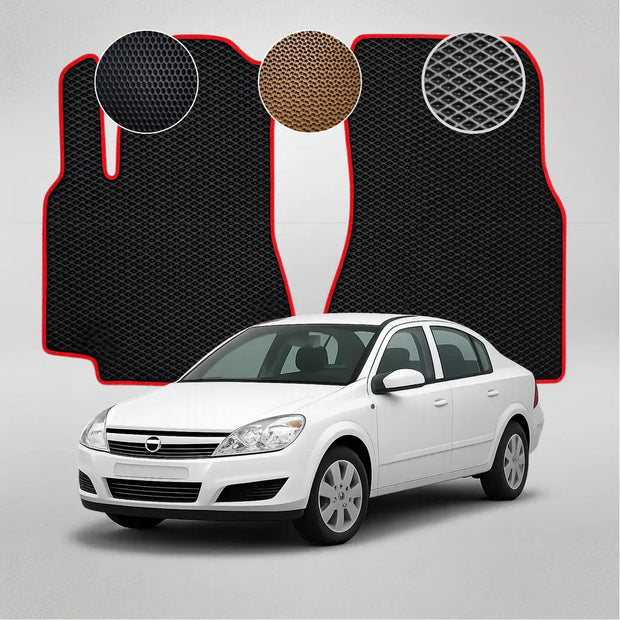 EVA grindų kilimėliai, skirti „Opel Astra“ 3-iosios kartos sedanui (2004–2014 m.)