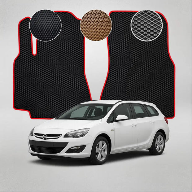 EVA kilimėliai, skirti „Opel Astra 4“ kartos „Kombi“ (2010–2015 m.) automobiliui