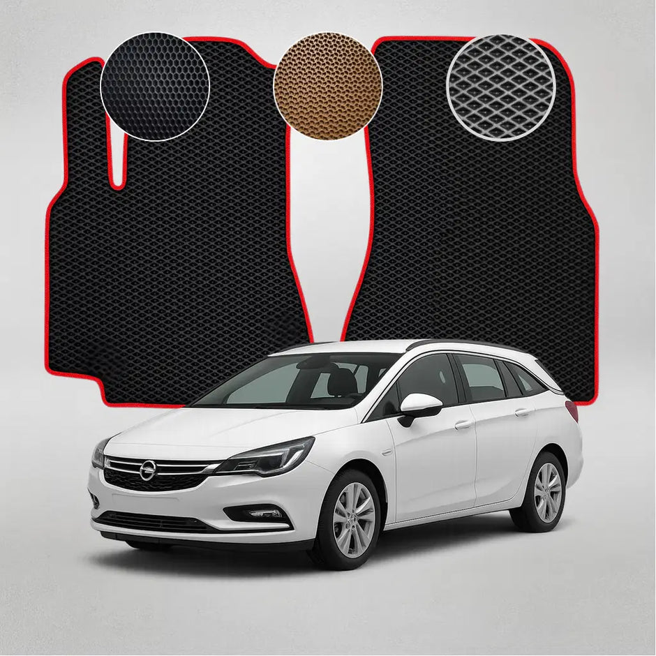 EVA grindų kilimėliai, skirti „Opel Astra 5 kartos Kombi“ (2015–2018 m.)
