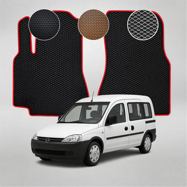 EVA kilimėliai, skirti „Opel Combo“ 3-iosios kartos minivenui (2001–2011 m.)