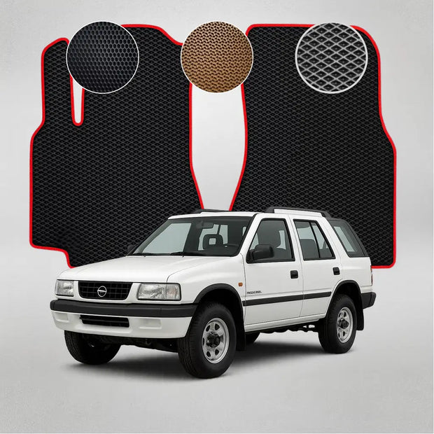 EVA grindų kilimėliai, skirti „Opel Frontera“ pirmosios kartos krosoveriui (1995–1998 m.)