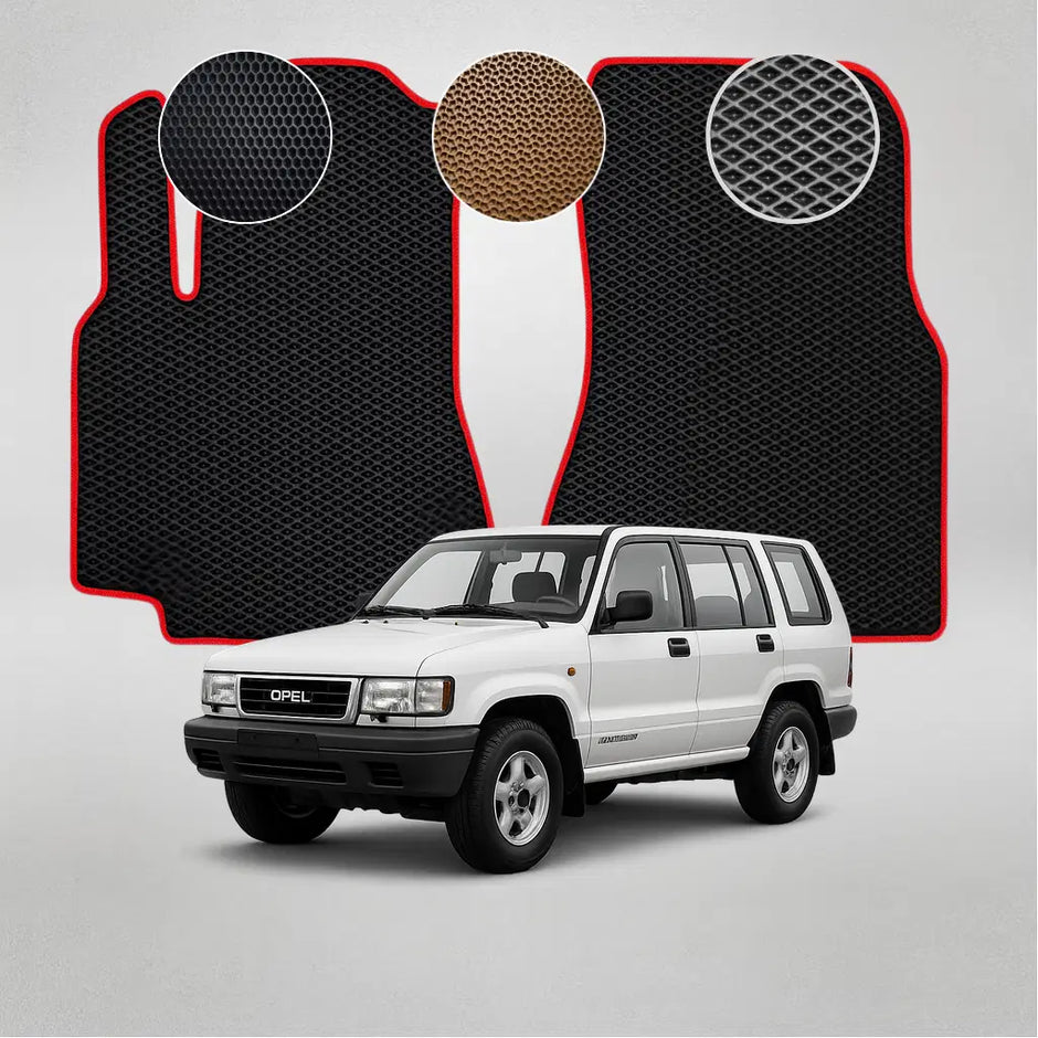 EVA kilimėliai, skirti „Opel Monterey“ antros kartos krosoveriui (1992–1998 m.)