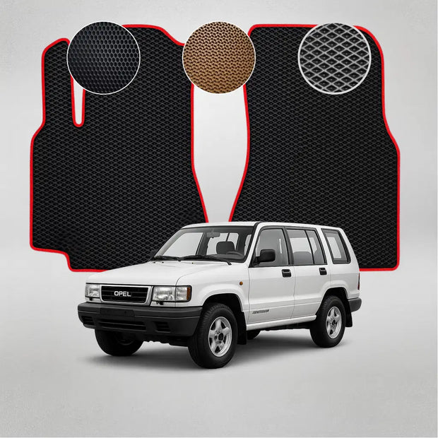 EVA kilimėliai, skirti „Opel Monterey“ antros kartos krosoveriui (1992–1998 m.)