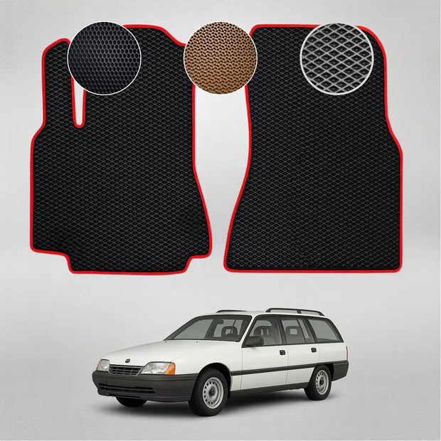 EVA grindų kilimėliai, skirti „Opel Omega 1“ kartos „Kombi“ (1986–1990 m.)