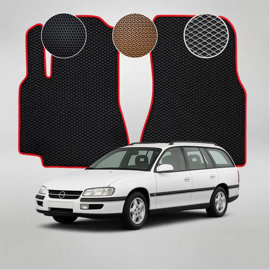 EVA grindų kilimėliai, skirti „Opel Omega 2“ kartos „Kombi“ (1994–2003 m.)