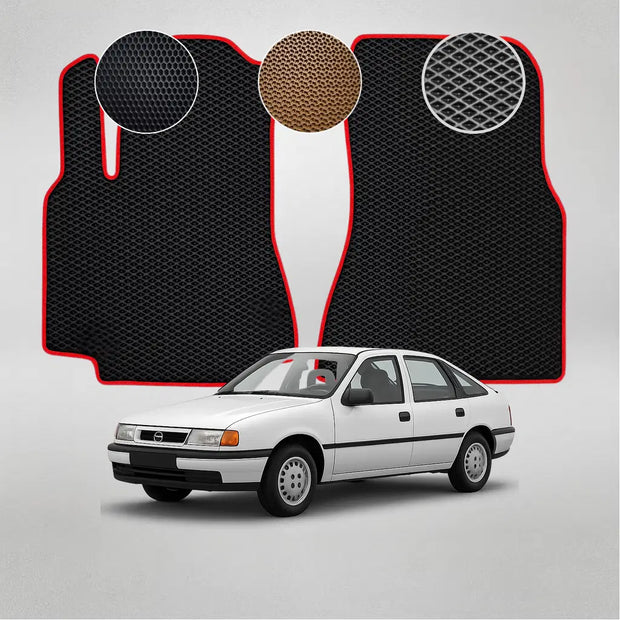 EVA grindų kilimėliai, skirti „Opel Vectra“ pirmosios kartos „Liftback“ (1988–1995 m.) automobiliui