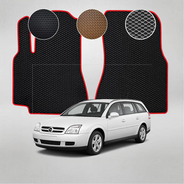 EVA grindų kilimėliai, skirti „Opel Vectra“ 3-iosios kartos sedanui (2002–2008 m.)