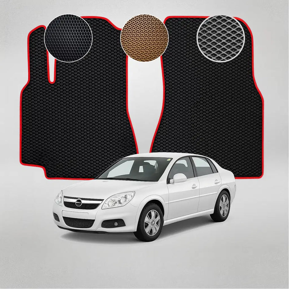 EVA grindų kilimėliai, skirti „Opel Vectra“ 3-iosios kartos sedanui (2005–2008 m.)