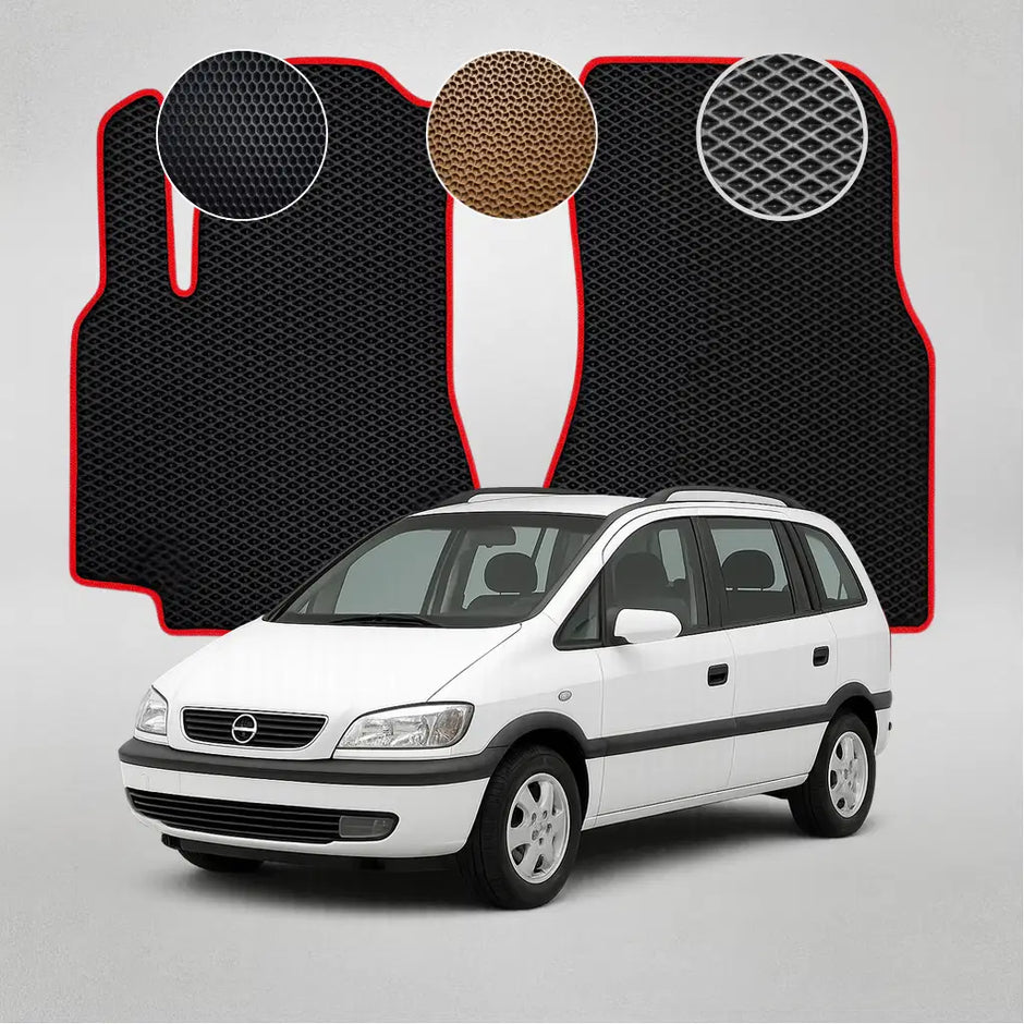 EVA kilimėliai, skirti „Opel Zafira“ pirmosios kartos minivenui (1999–2005 m.)