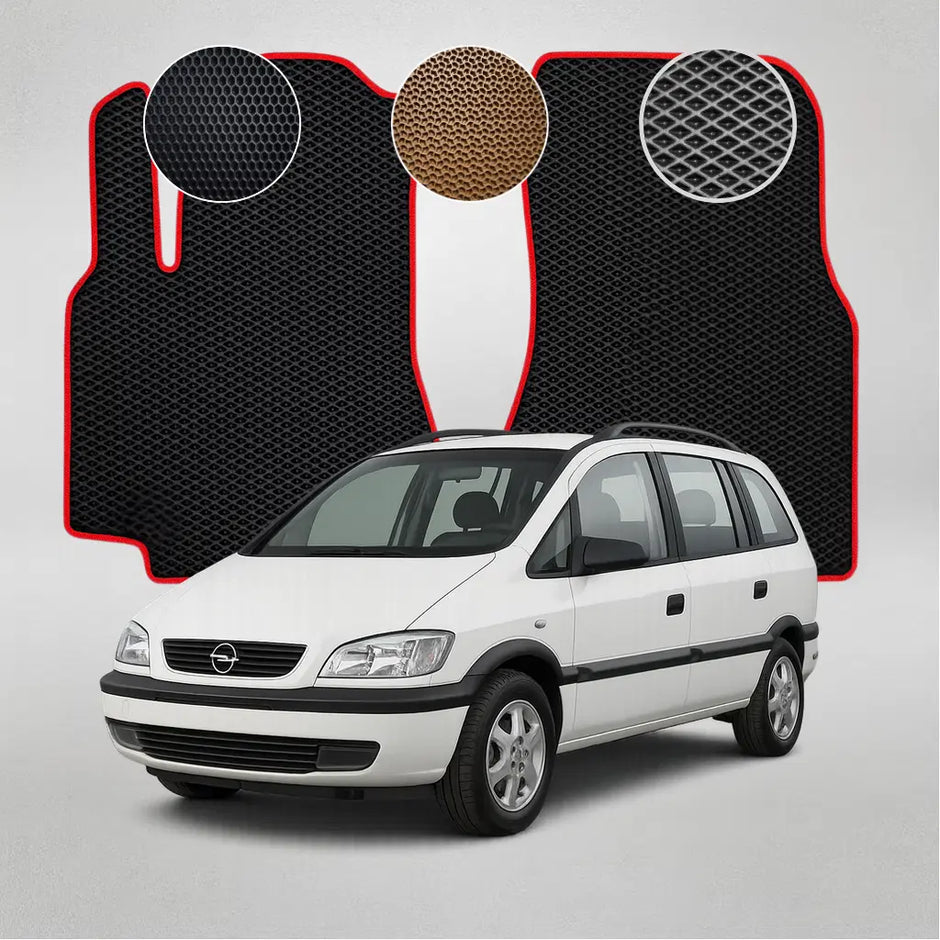 EVA kilimėliai, skirti „Opel Zafira“ pirmosios kartos minivenui (2003–2005 m.)