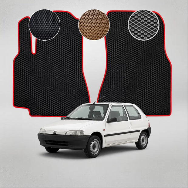 EVA kilimėliai, skirti „Peugeot 106“ pirmosios kartos hečbekui (1991–2003 m.)