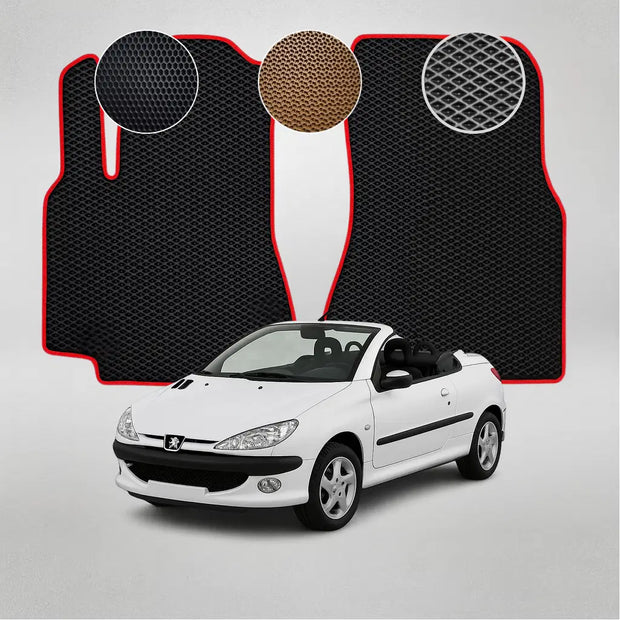 EVA kilimėliai, skirti „Peugeot 206“ pirmosios kartos kabrioletui (2000–2007 m.)