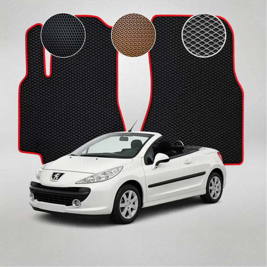 EVA kilimėliai, skirti „Peugeot 207“ pirmosios kartos kabrioletui (2007–2009 m.)