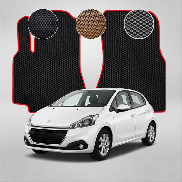 EVA kilimėliai, skirti „Peugeot 208“ pirmosios kartos hečbekui (2015–2019 m.)