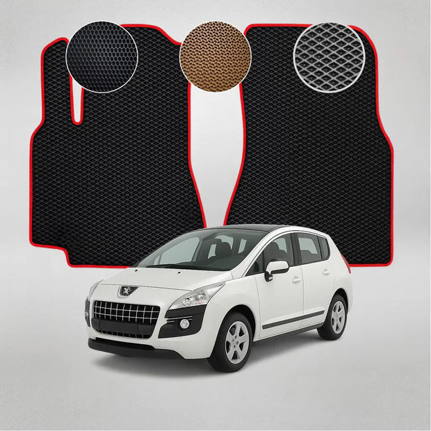 EVA grindų kilimėliai, skirti „Peugeot 3008“ pirmosios kartos krosoveriui (2009–2013 m.)