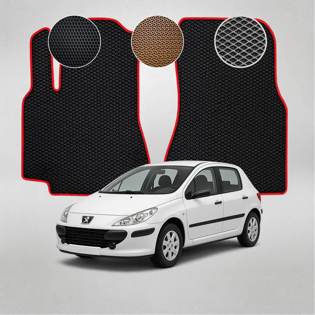 EVA kilimėliai, skirti „Peugeot 307“ pirmosios kartos hečbekui (2001–2005 m.)