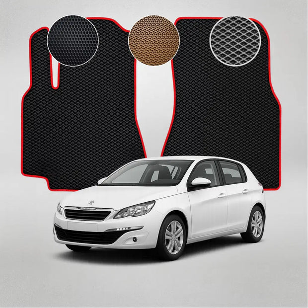 EVA grindų kilimėliai, skirti „Peugeot 308“ antros kartos hečbekui (2013–2017 m.)