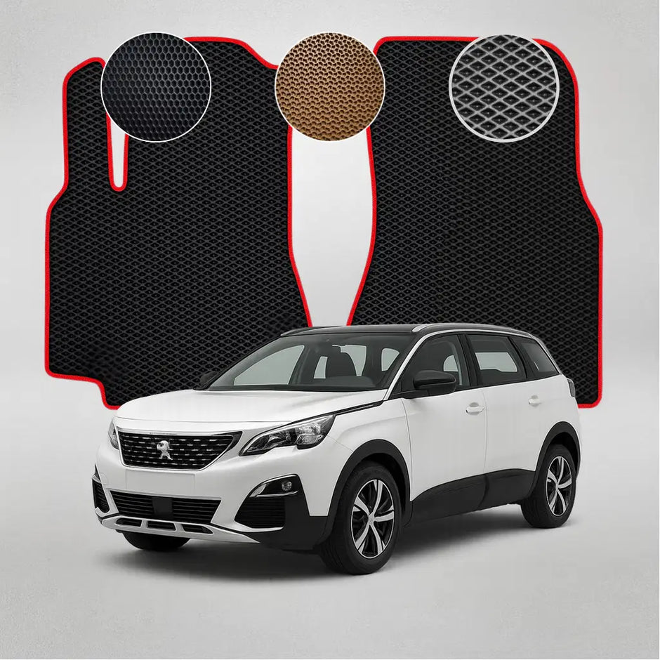 EVA grindų kilimėliai, skirti „Peugeot 5008“ antros kartos krosoveriui (2016–2020 m.)