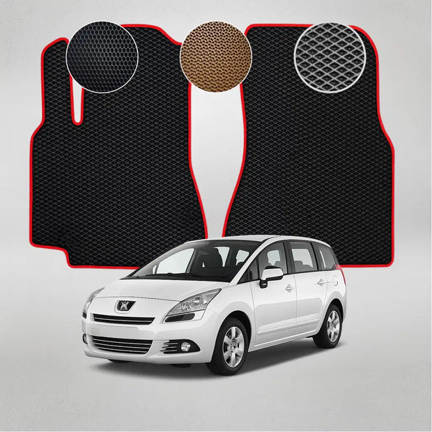 EVA kilimėliai, skirti „Peugeot 5008“ pirmos kartos minivenui (2009–2013 m.)
