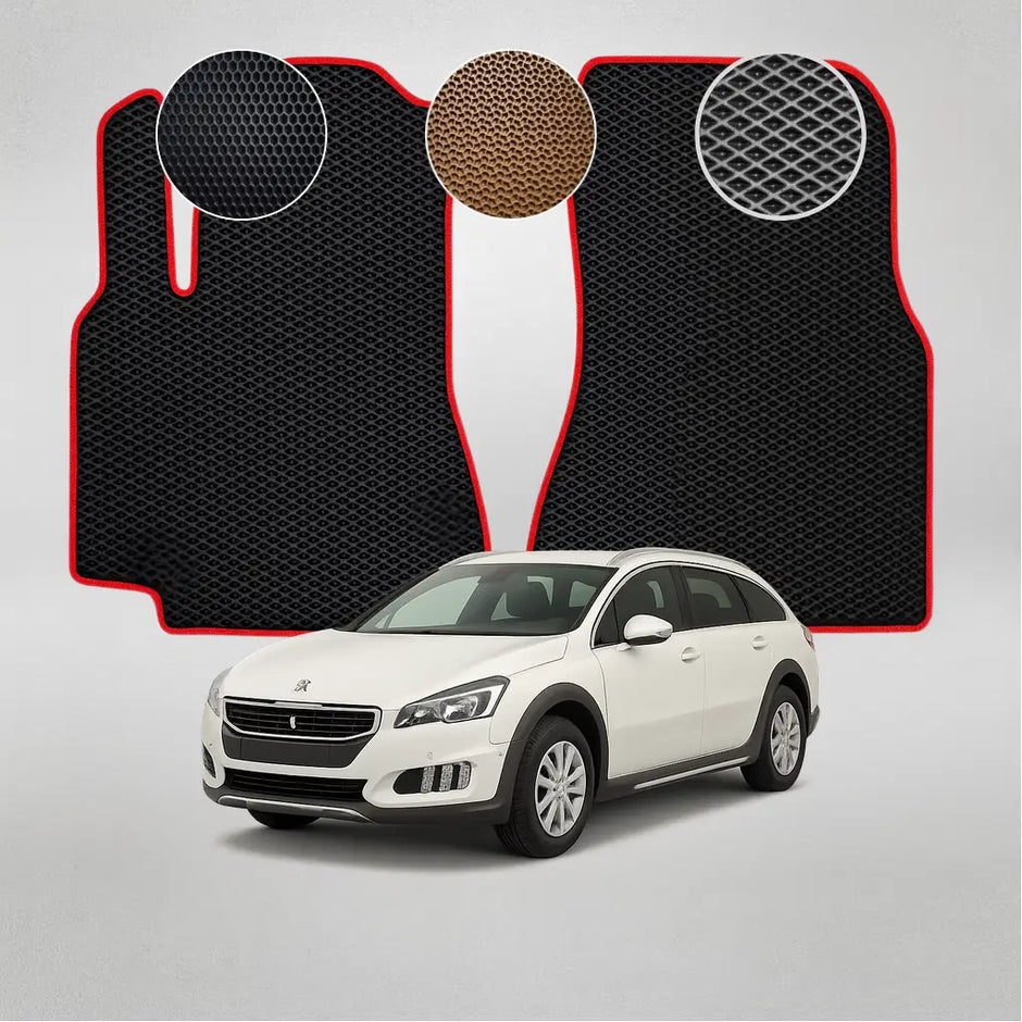 EVA grindų kilimėliai, skirti „Peugeot 508“ pirmosios kartos krosoveriui (2012–2018 m.)