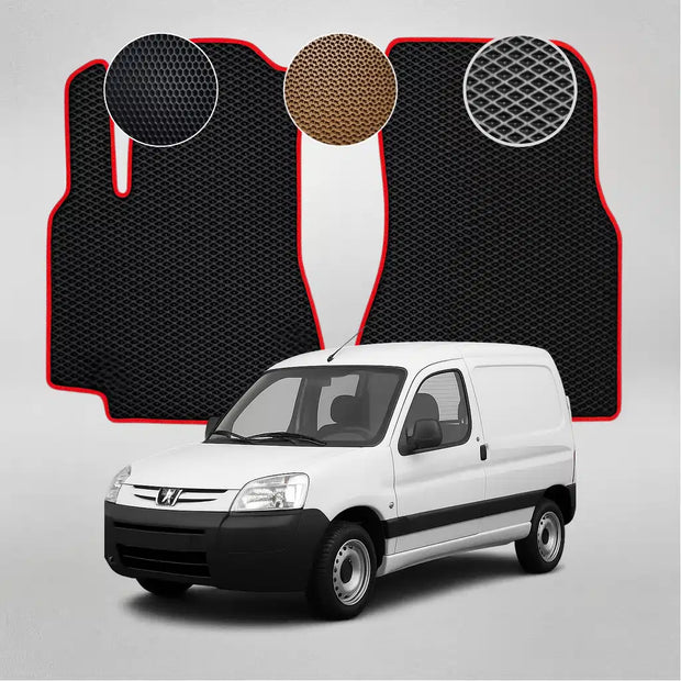 EVA kilimėliai Peugeot Partner 1-osios kartos minivenui (1996–2013 m.)