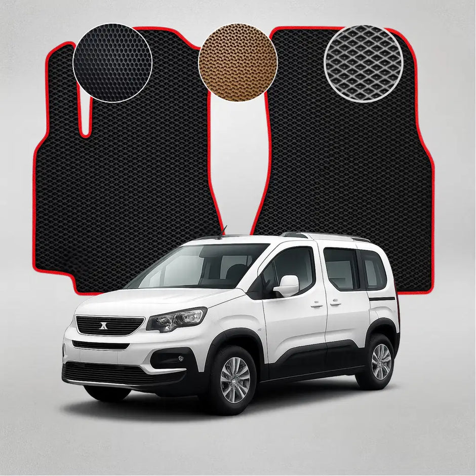 EVA kilimėliai Peugeot Rifter 1-osios kartos minivenui (nuo 2018 m.)