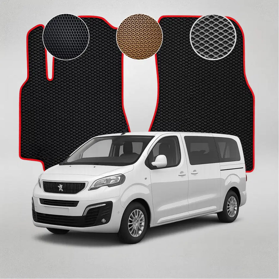 EVA kilimėliai Peugeot Traveller 1-osios kartos minivenui (nuo 2016 m.)