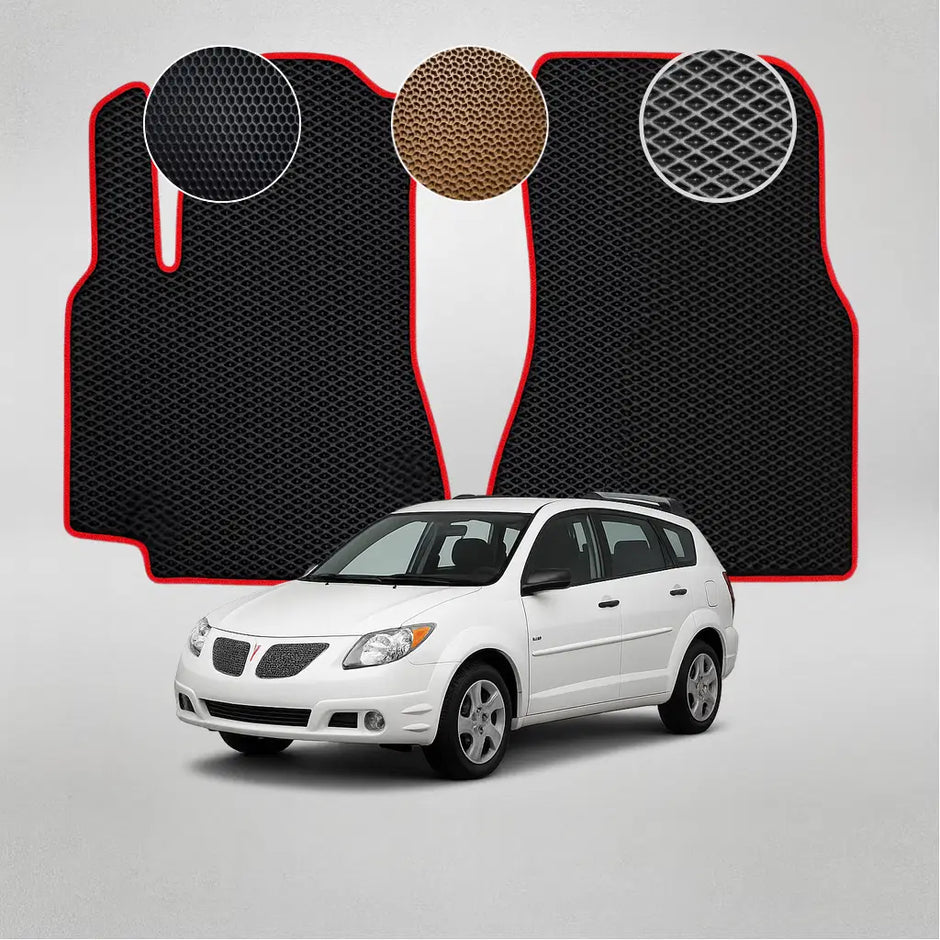 EVA grindų kilimėliai, skirti „Pontiac Vibe“ pirmosios kartos hečbekui (2003–2010 m.)