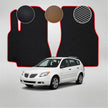 EVA grindų kilimėliai, skirti „Pontiac Vibe“ pirmosios kartos hečbekui (2003–2010 m.)