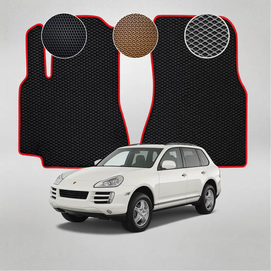 EVA grindų kilimėliai, skirti „Porsche Cayenne“ pirmosios kartos krosoveriui (2003–2010 m.)