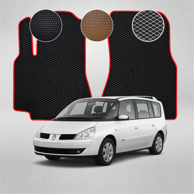 EVA kilimėliai, skirti „Renault Espace“ 4-osios kartos minivenui (2002–2014 m.)