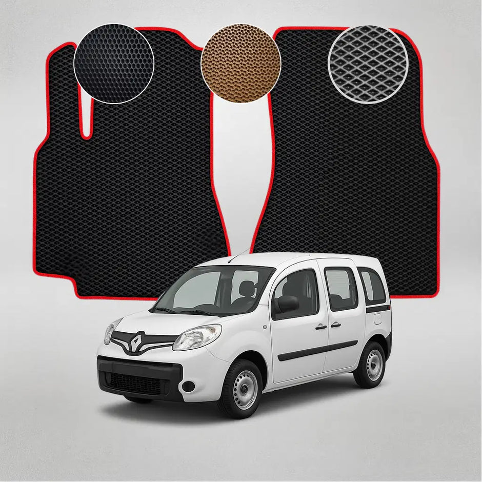 EVA grindų kilimėliai, skirti „Renault Kangoo“ antros kartos minivenui (2010–2013 m.)