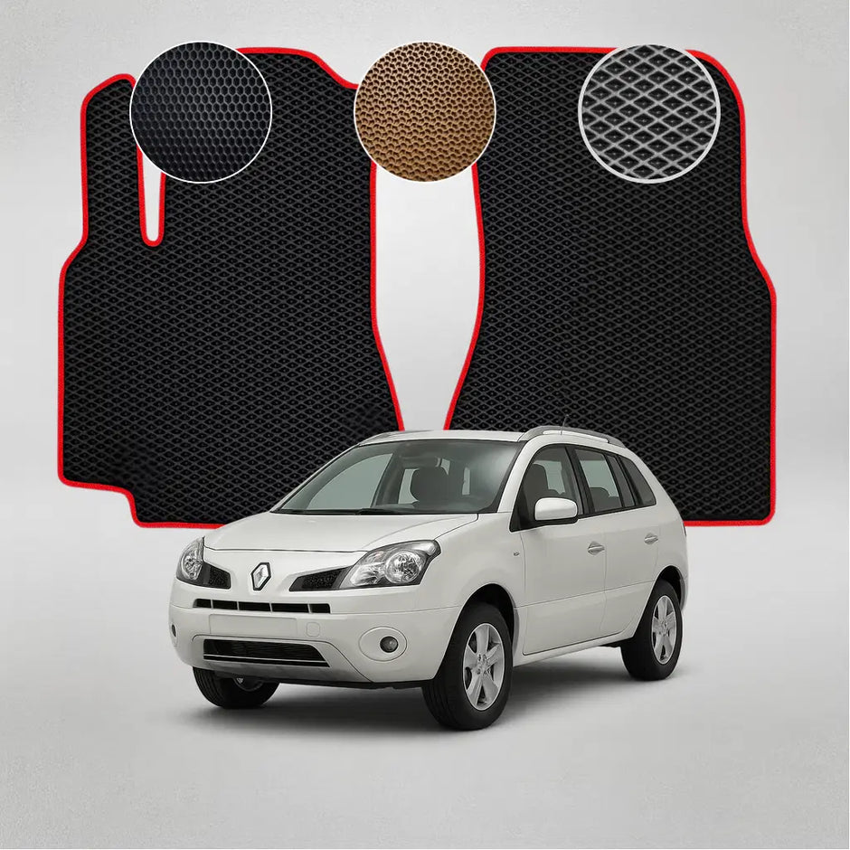 EVA grindų kilimėliai, skirti „Renault Koleos“ pirmosios kartos krosoveriui (2008–2011 m.)
