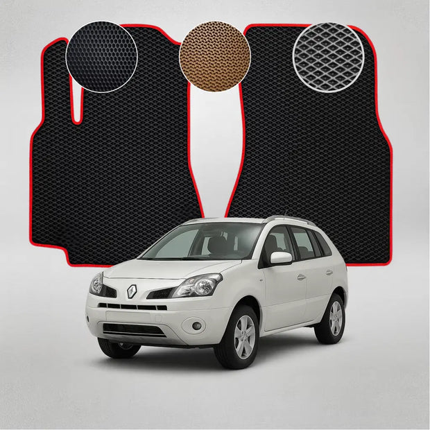 EVA grindų kilimėliai, skirti „Renault Koleos“ pirmosios kartos krosoveriui (2008–2011 m.)