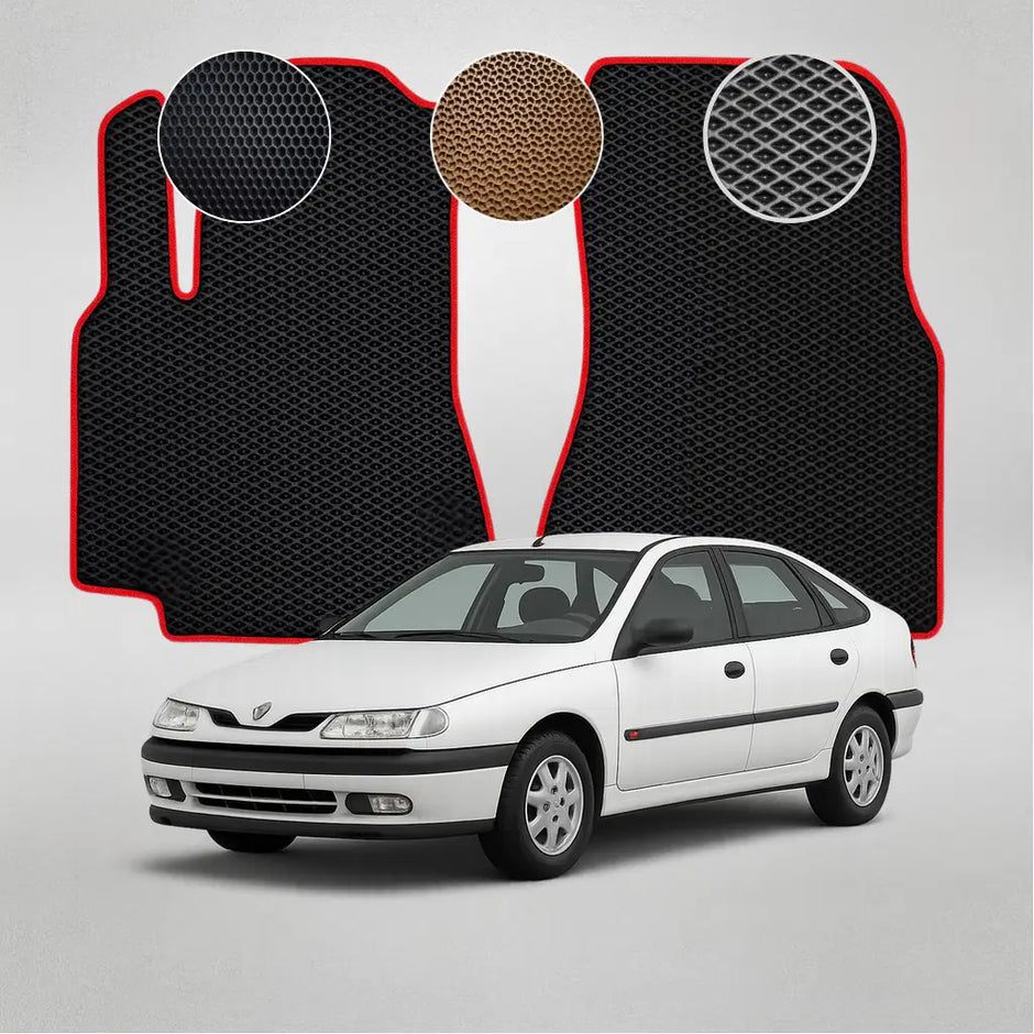 EVA grindų kilimėliai, skirti „Renault Laguna“ pirmosios kartos hečbekui (1994–2001 m.)