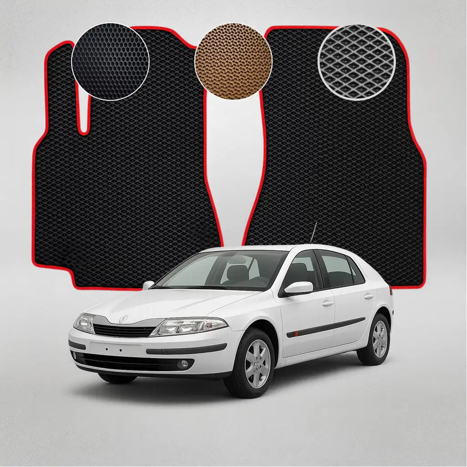 EVA grindų kilimėliai, skirti „Renault Laguna“ antros kartos hečbekui (2001–2007 m.)