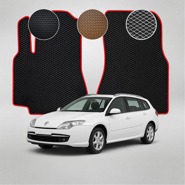 EVA grindų kilimėliai, skirti „Renault Laguna“ 3-iosios kartos universalui (2007–2015 m.)