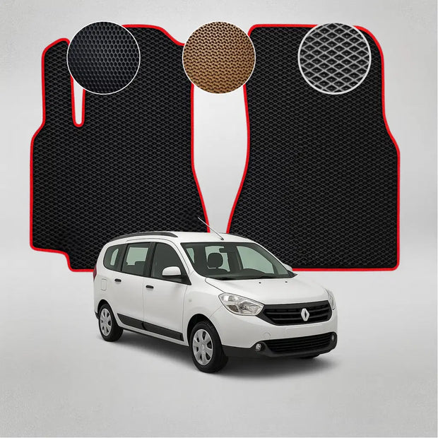 EVA kilimėliai, skirti „Renault Lodgy“ pirmos kartos minivenui (nuo 2012 m.)