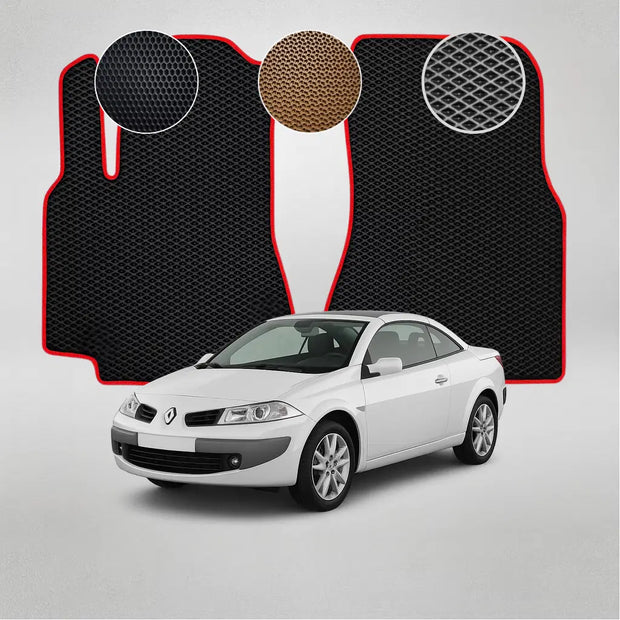 EVA grindų kilimėliai, skirti „Renault Megane CC“ antros kartos kupė (2003–2009 m.)