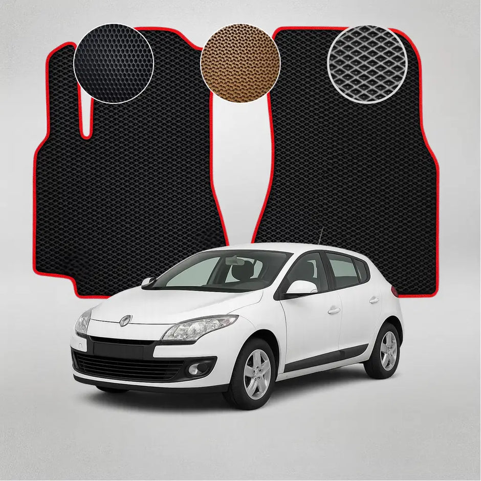 EVA grindų kilimėliai, skirti „Renault Megane“ 3 kartos hečbekui (2008–2014 m.)