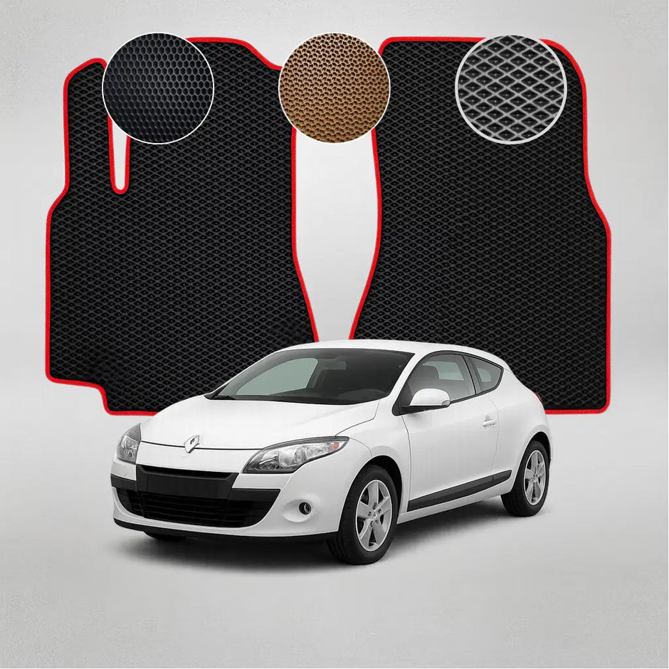 EVA grindų kilimėliai, skirti „Renault Megane 3“ kartos kupė (2008–2015 m.)