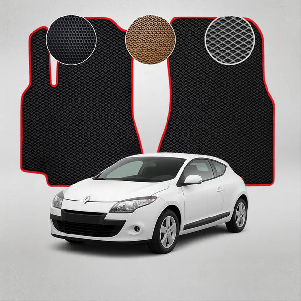 EVA grindų kilimėliai, skirti „Renault Megane 3“ kartos kupė (2008–2015 m.)