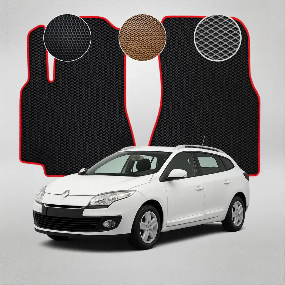 EVA grindų kilimėliai, skirti „Renault Megane 3“ kartos universalui (2009–2014 m.)