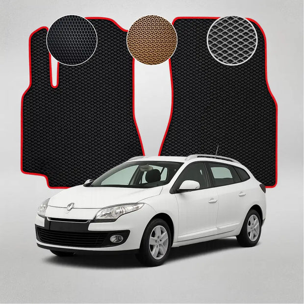 EVA grindų kilimėliai, skirti „Renault Megane 3“ kartos universalui (2009–2014 m.)