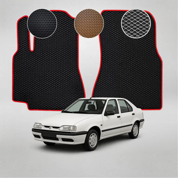 EVA grindų kilimėliai, skirti „Renault Renault 19“ pirmosios kartos sedanui (1988–1997 m.)