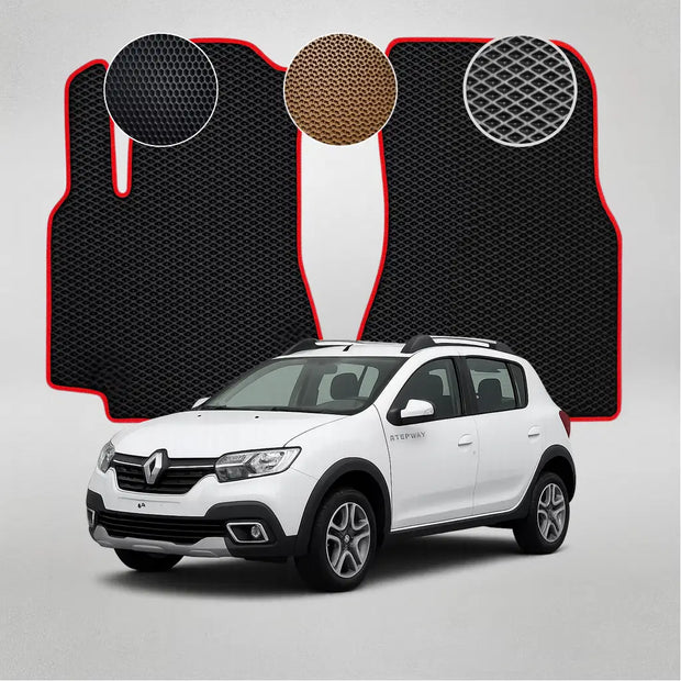 EVA grindų kilimėliai, skirti „Renault Sandero StepWay“ antros kartos krosoveriui (2017–2020 m.)